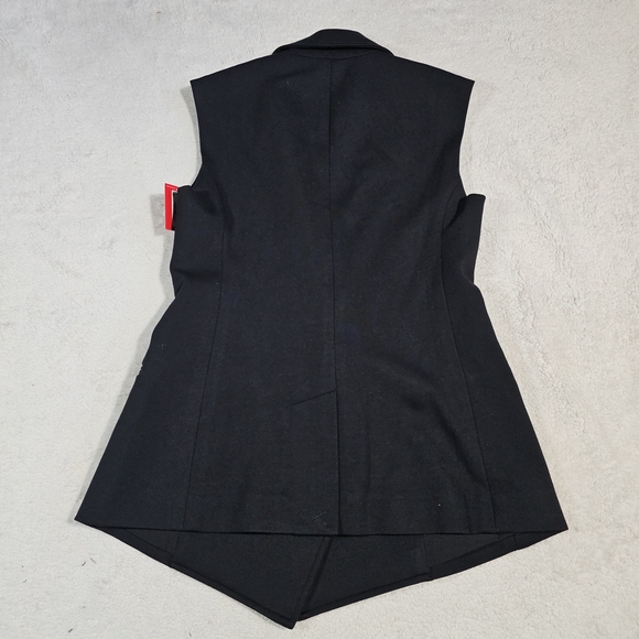 Spanx Perfect ponte vest dress minimalist preppy black sz XS - Picture 7 of 10